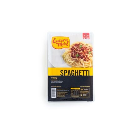 FIDEO SPAGHETTI QUIERO MAS PASTEURIZADO 500GR