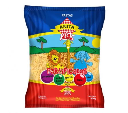 FIDEOS ANITA FIDEO KIDS FORTIFIC 400 GR