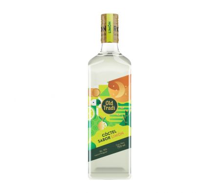 RON OLD TRADI COCTEL SABOR LIMON 750 ML 