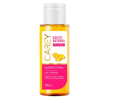 ACEITE NATURAL CAREY CON QUERATINA 100 ML