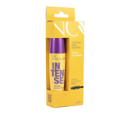 MASCARA P/PESTAÑAS NEWCOLOR INTENSE VOLUMEN-BL 12G