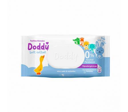 TOALLITA HUMEDA DODDY SOFT COTTON  48UN