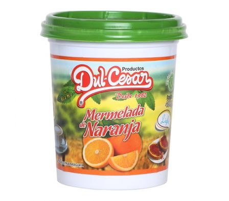 MERMELADA DUL-CESAR DE NARANJA LIGTH 100% 450GR