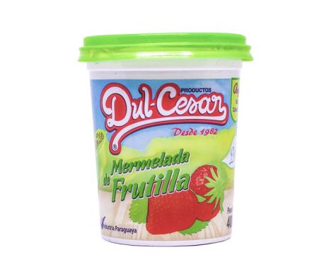 MERMELADA DUL-CESAR DE FRUTILLA LIGTH 100% 450GR