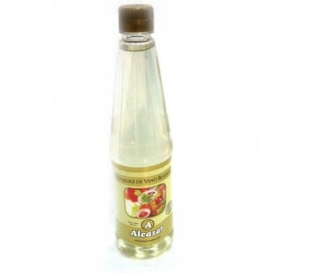 ALCAZAR VINAGRE DE VINO BLANCO  500 ML *12