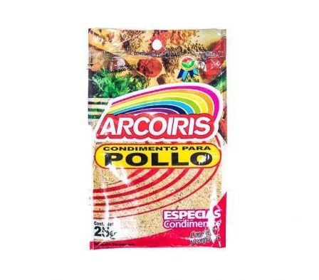 ARCO IRIS CONDIMENTO PARA POLLO 25 GR *20