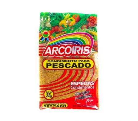 ARCO IRIS CONDIMENTO PARA PESCADO 25 GR *20