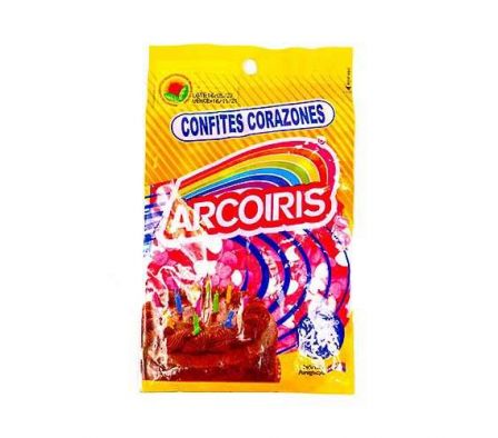 ARCO IRIS CORAZONES 40 GR *10
