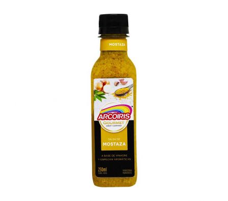 ARCO IRIS SALSA DE MOSTAZA X250 ML