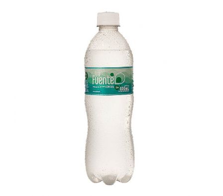 AGUA LA FUENTE GASIFICADA  600CC