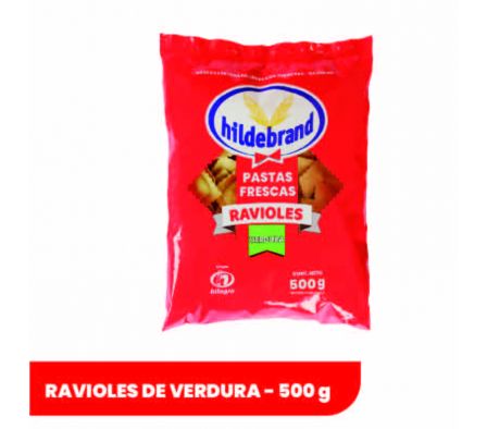 RAVIOLES HILDEBRAND RELLENAS CON VERDURAS 500GR
