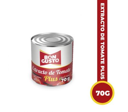 EXTRACTO DE TOMATE LATA 70 GR BON GUSTO