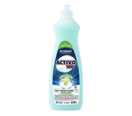 DETERGENTE  ACTIVO 100 ALOE VERA 500ML