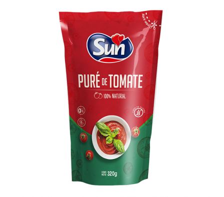 PURE  DE TOMATE SUN  320GR 