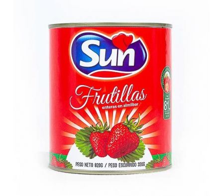 FRUTILLA SUN ABRE FACIL 820GR