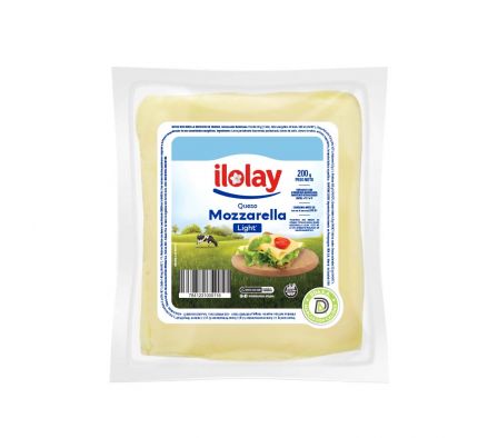 QUESO MOZZARELLA ILOLAY LIGHT 200 GRS