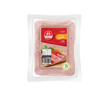 JAMON COCIDO PERDIGAO FETEADO 200 GRS
