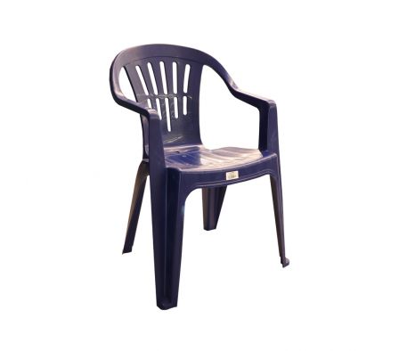 SILLA PLASTICA INPLAST AZUL 