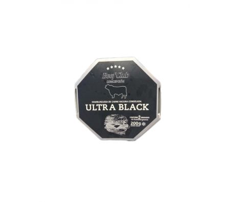  HAMBURGUESA PREMIUM ULTRA BLACK  BEEF CLUB X2UN