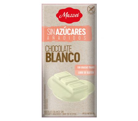 CHOCOLATE BLANCO SIN AZUCARES AÑADIDOS