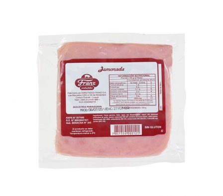 FRANZ AL VACIO JAMONADA 205GR
