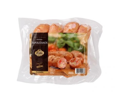 CHORIZO NAPOLITANO FRANZ  AL VACIO X 4 UN.
