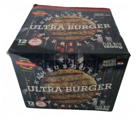 HAMBURGUESA PARRILERA ULTRA BURGUER DE 12 UNID. 