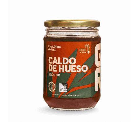 CALDO DE HUESO GURU VACUNO 600ML