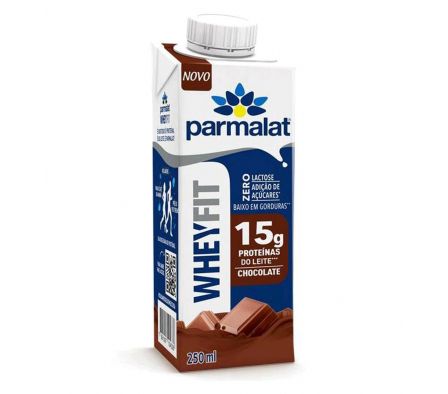 BEBIDA LACTEA PARMALAT WHEYFIT CHOCOLATE 250ML