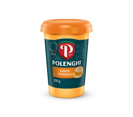 POLENGHI QUESO CREMOSO CHEDDAR 200GR