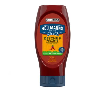 KETCHUP HELLMANNS PICANTE 380GR