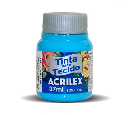 TINTA P/TEJ.ACRILEX MATE AZUL CELESTE 37ML