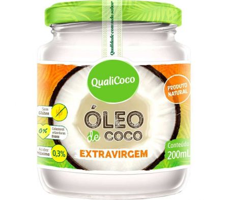 ACEITE DE COCO QUALICOCO EXTRAVIRGEN 200ML