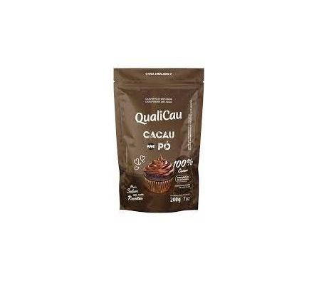 CACAO EN POLVO QUALICAU 100% 200GR