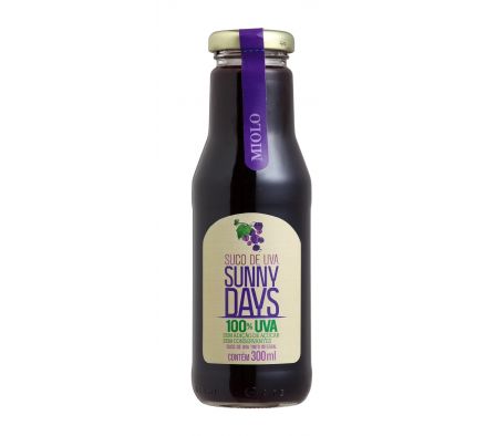 SUNNY DAYS JUGO DE UVA INTEGRAL 300 ML