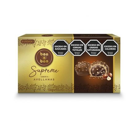 BOMBON BON O BON SUPREME AVELLANAS 18GR