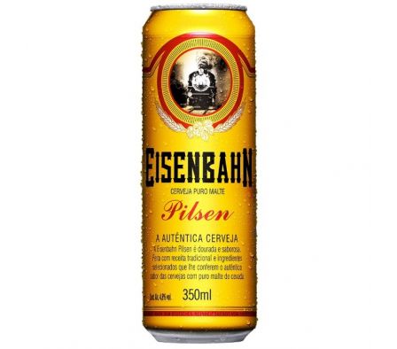 CERVEZA EISENBAHN PILSEN LATA 350 ML