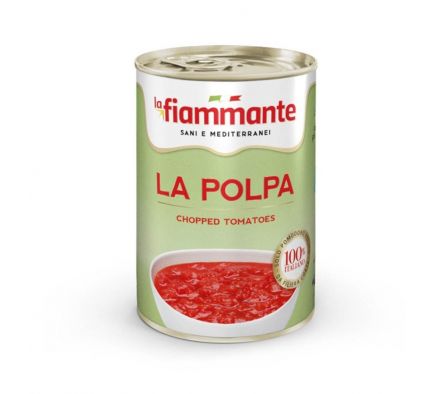 PULPA DE TOMATES LA FIAMMANTE EN CUBOS 400GR
