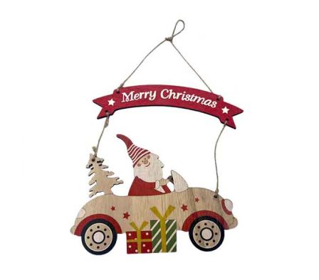 ADORNO NAVIDEÑO 24CM P/PUERTA REF 6941-18