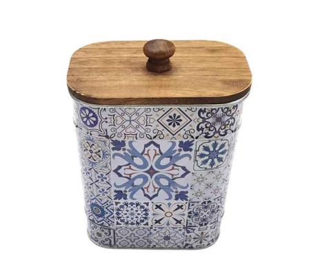 POTE ESTAMPADO 13*8,5*16,3CM D/METAL REF 9412-35