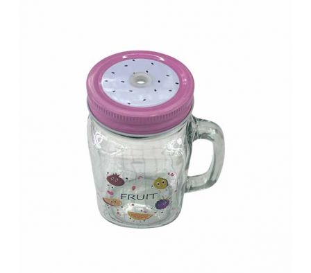 VASO MASON 13X7CM VIDRIO REF 66254-14