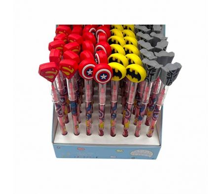 LAPIZ SUPER HEROES 16CM REF 21543-8