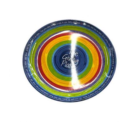 PLATO PLAYO ESTAMP HANDPRINT 29X29CM CERAMIC REF 6