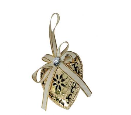 ADORNO NAV COLGANTE CORAZON C/CINTA 7,6X7,8X1,2CM 