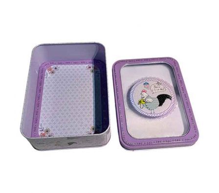 POTE RECT. C/TAPA TRASPARENTE GALLO 18,5X13,5X5,2C