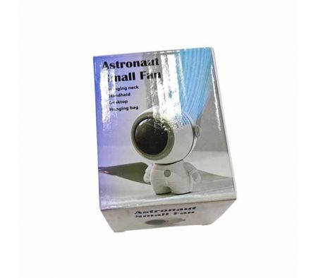 MINI VENTILADOR USB ASTRONAUTA 10X7,5X7,5CM REF 17