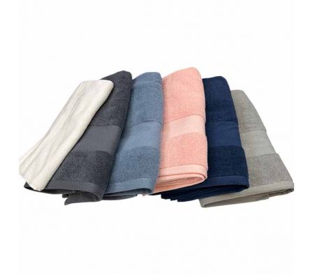 TOALLA D/BAÑO LISO 70X140CM REF 42326-10