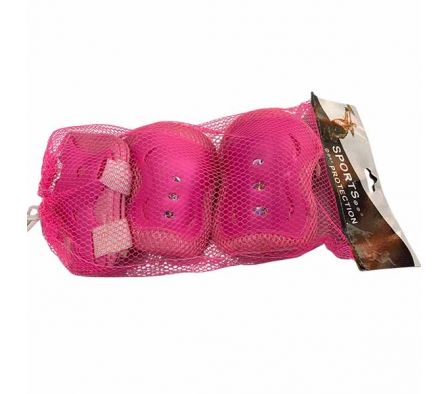 KIT CODERA RODILLERA 6PCS FEMENINO E/RED REF 25494