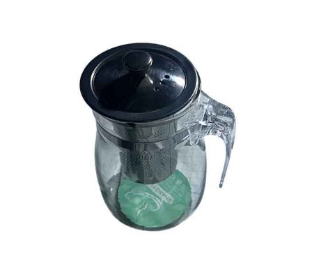 JARRA C/FILTRO RED TAPA METAL 750ML VIDRIO REF 662