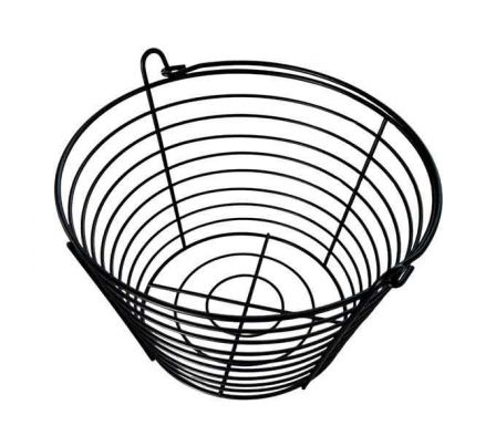 CESTO P/HUEVO C/MANGO 20X20X14CM ACERO REF 50728-3